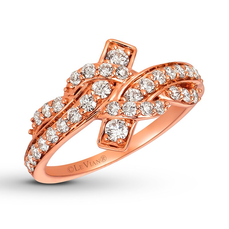 Main Image 1 of Le Vian Diamond Ring 5/8 carat tw 14K Strawberry Gold
