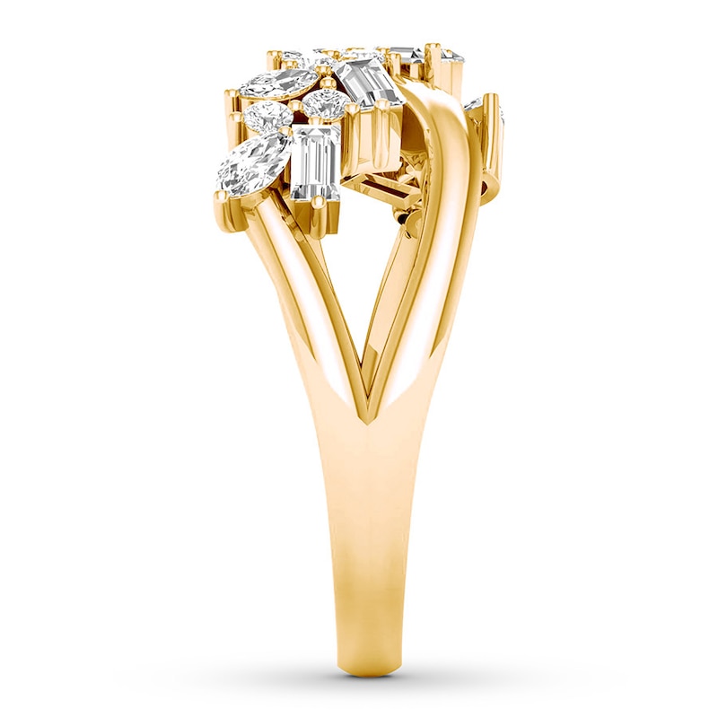 Diamond Ring 5/8 carat tw 14K Yellow Gold