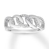 Thumbnail Image 0 of Diamond Link Ring 1/4 carat tw Round 10K White Gold