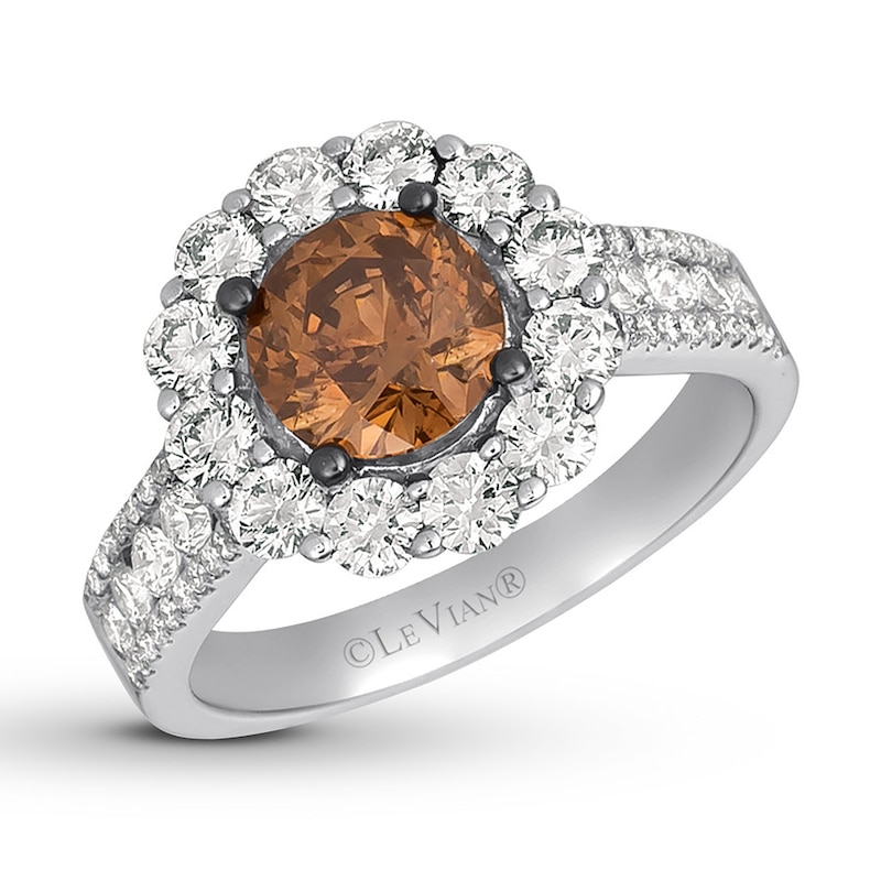 Le Vian Diamond Ring 1-3/4 carats tw 18K Vanilla Gold