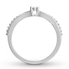 Thumbnail Image 2 of Diamond Promise Ring 1/5 carat tw Round 10K White Gold