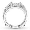 Thumbnail Image 1 of Diamond Enhancer Ring 1-1/3 ct tw Round 14K White Gold