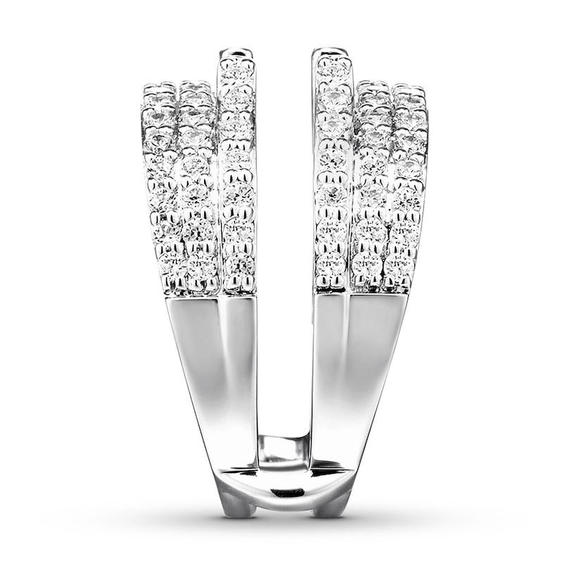 Main Image 3 of Diamond Enhancer Ring 1-1/3 ct tw Round 14K White Gold