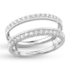 Thumbnail Image 3 of Diamond Enhancer Ring 1/2 carat tw Round 14K White Gold