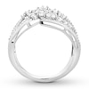 Thumbnail Image 2 of Diamond Ring 1 carat tw Round 10K White Gold