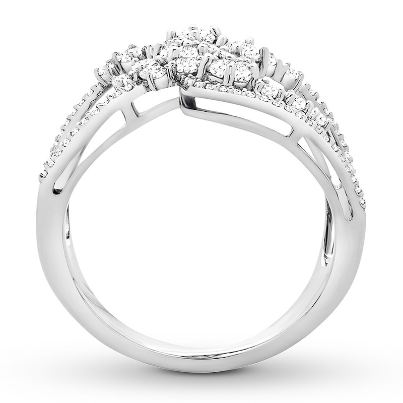 Main Image 2 of Diamond Ring 1 carat tw Round 10K White Gold