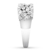 Thumbnail Image 2 of Diamond Anniversary Ring 1-1/5 ct tw Marquise/Round 14K Gold