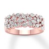 Thumbnail Image 1 of Diamond Anniversary Ring 1-1/5 ct tw Marquise/Round 14K Gold