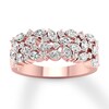 Thumbnail Image 0 of Diamond Anniversary Ring 1-1/5 ct tw Marquise/Round 14K Gold