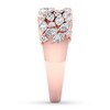 Thumbnail Image 3 of Diamond Anniversary Ring 1-1/5 ct tw Marquise/Round 14K Gold