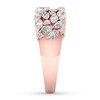 Thumbnail Image 2 of Diamond Anniversary Ring 1-1/5 ct tw Marquise/Round 14K Gold