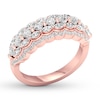 Thumbnail Image 4 of Diamond Anniversary Band 1-1/4 carats tw 14K Rose Gold