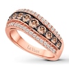 Le Vian Chocolate Diamond Ring 1-1/5 ct tw 14K Strawberry Gold