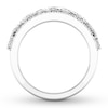 Thumbnail Image 1 of Diamond Anniversary Band 1-1/5 ct tw Round/Marquise 14K Gold
