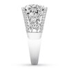 Thumbnail Image 2 of Diamond Anniversary Band 1-1/5 ct tw Round/Marquise 14K Gold