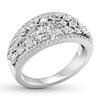 Thumbnail Image 3 of Diamond Anniversary Band 1-1/5 ct tw Round/Marquise 14K Gold