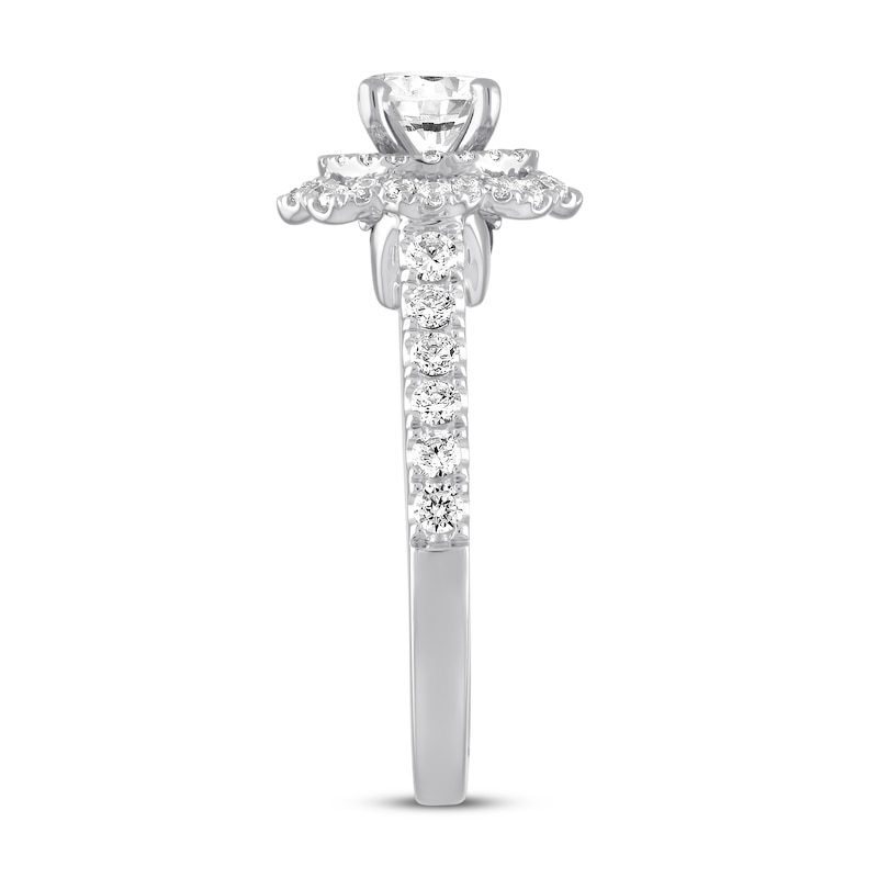 Vera Wang WISH Diamond Ring 1-1/4 carats tw 14K White Gold