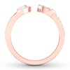 Thumbnail Image 1 of Diamond Deconstructed Ring 1/3 ct tw 10K Rose Gold
