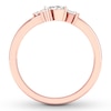 Thumbnail Image 2 of Marquise, Round & Baguette Diamond Ring 1/3 carat tw 10K Gold