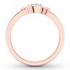 Thumbnail Image 3 of Marquise, Round & Baguette Diamond Ring 1/3 carat tw 10K Gold