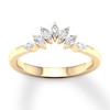 Thumbnail Image 1 of Diamond Contour Ring 1/3 carat tw Marquise 14K Yellow Gold