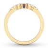 Thumbnail Image 2 of Diamond Contour Ring 1/3 carat tw Marquise 14K Yellow Gold