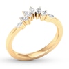 Thumbnail Image 4 of Diamond Contour Ring 1/3 carat tw Marquise 14K Yellow Gold