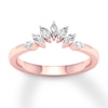 Thumbnail Image 1 of Diamond Contour Ring 1/3 carat tw Marquise 14K Rose Gold