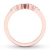 Thumbnail Image 2 of Diamond Contour Ring 1/3 carat tw Marquise 14K Rose Gold