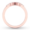 Thumbnail Image 1 of Diamond Contour Ring 1/3 carat tw Marquise 14K Rose Gold