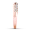 Thumbnail Image 2 of Diamond Contour Ring 1/4 carat tw Round 14K Rose Gold