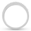 Thumbnail Image 2 of Diamond Contour Ring 1/4 carat tw Round 14K White Gold