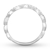 Diamond Stackable Ring 1/8 carat tw Round 10K White Gold