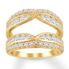 Thumbnail Image 0 of Diamond Enhancer Ring 1-1/2 ct tw Round 14K Yellow Gold