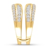 Thumbnail Image 2 of Diamond Enhancer Ring 1-1/2 ct tw Round 14K Yellow Gold