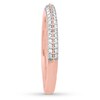 Thumbnail Image 3 of Diamond Anniversary Ring 1/4 carat tw Round 14K Rose Gold