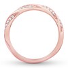 Thumbnail Image 1 of Diamond Anniversary Ring 1/4 ct tw Round 14K Rose Gold