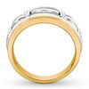 Thumbnail Image 1 of Natural Brown Diamond Men's Band 1/2 carat tw 14K Two-Tone Gold