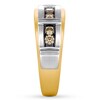 Thumbnail Image 2 of Natural Brown Diamond Men's Band 1/2 carat tw 14K Two-Tone Gold