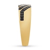 Thumbnail Image 2 of Black Diamond Men's Band 3/8 carat tw 10K Yellow Gold