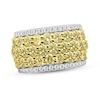 Thumbnail Image 1 of Diamond Anniversary Ring 2 1/2 ct tw White/Yellow 14K Yellow Gold