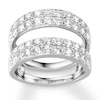 Thumbnail Image 1 of Diamond Enhancer Ring 2 carats tw Round 14K White Gold