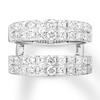 Thumbnail Image 4 of Diamond Enhancer Ring 2 carats tw Round 14K White Gold