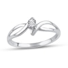 Thumbnail Image 0 of Diamond Accent Promise Ring 10K White Gold