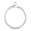 Thumbnail Image 1 of Diamond Accent Promise Ring 10K White Gold