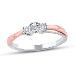 Details about  / 1.82 EM Round 3 stone Natural Garnet Promise Bridal Wedding Ring 14k Rose Gold