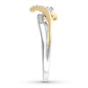 Thumbnail Image 2 of Diamond Promise Ring 1/5 carat tw 10K Two-Tone Gold