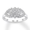 Thumbnail Image 1 of Diamond Ring 1/4 carat tw Round 10K White Gold