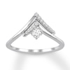 Thumbnail Image 0 of Diamond Promise Ring 1/5 carat tw Round 10K White Gold