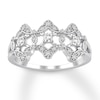 Thumbnail Image 0 of Diamond Ring 1/3 carat tw Round 10K White Gold